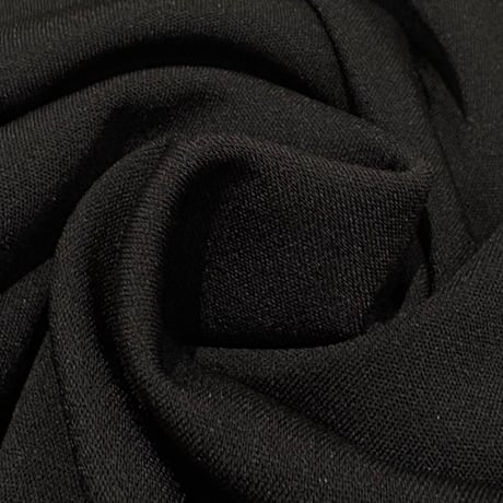 QTUME ダブルフェイスカットソー black