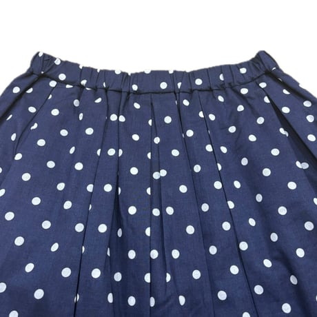 denicher ドットスカート Navy