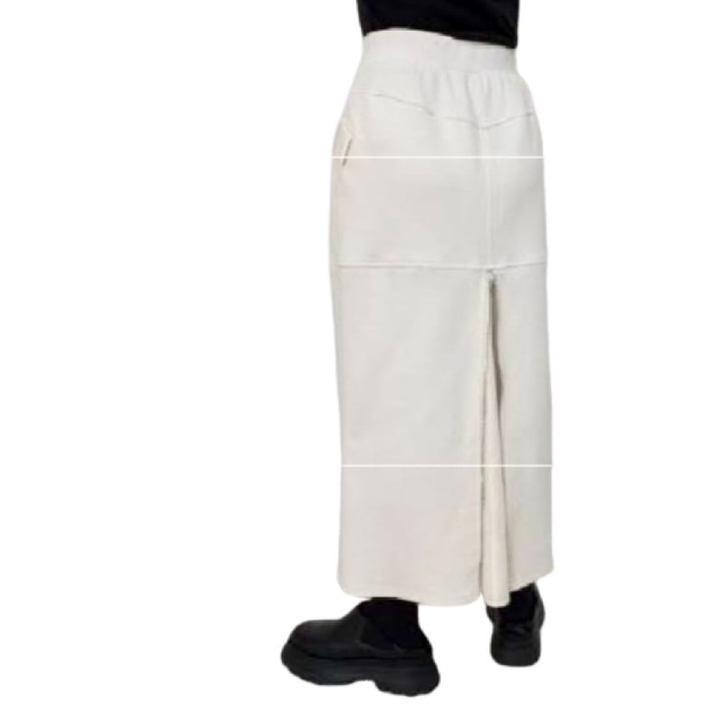 LUGIVa ポンチバックフレアスカート- カーキ | grasol Nagasaki Stores