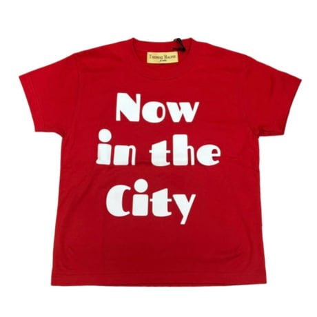 THOMAS MAGPIE ロゴミニTシャツ-  レッド