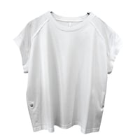 DignteCollier     2wayヘムワイドTシャツ