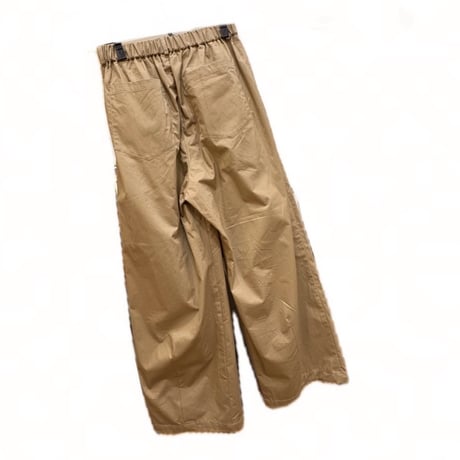 Ventblanc  コットンツイルタックイージーパンツ beige