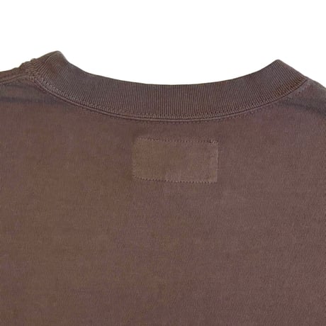 TIGRE BROCANTE マッシブロングスリーブTシャツ-チャコール