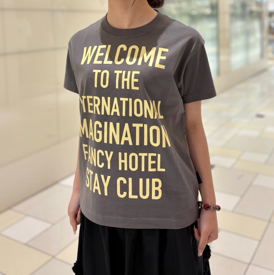新品タグ付き【TOMAS MAGPIE】24SS完売品　チュールプリーツTシャツ THOMAS MAGPIE ミニTシャツ gray | grasol Nagasaki Stores