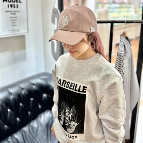 M53. MGS LOGO CAP  PINK