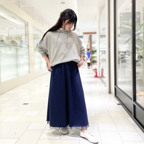 denicher リバーシブルチュールスカート　ネイビー