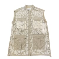 RISLEY  ノースリーブレースジャケット  -ベージュ