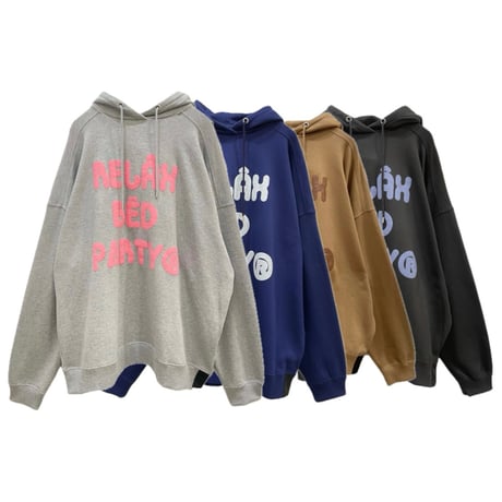 THOMAS MAGPIE “Relux bed party”ビッグパーカー