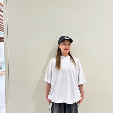 M53. ドローイングプリントTシャツ　ホワイト