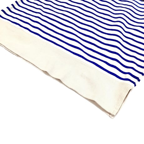 ventblanc  ボーダーカットソー  -ブルー