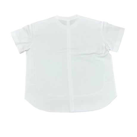 Dignite collier 裾切替 Tシャツ - オフホワイト