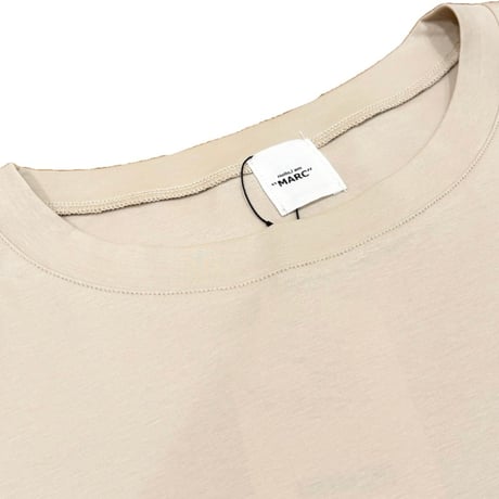 HELLO,I am"MARC" 6分丈ひんやりカットソー beige