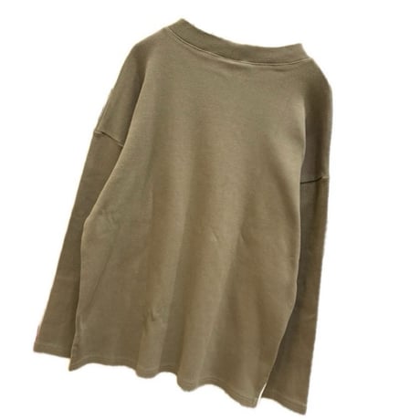 Ventblanc スリットカットソー khaki