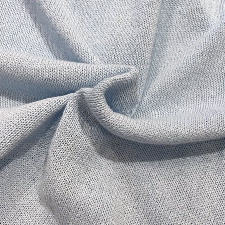 J.Sloane リバティくるみボタン七分袖カーディガン - ブルー
