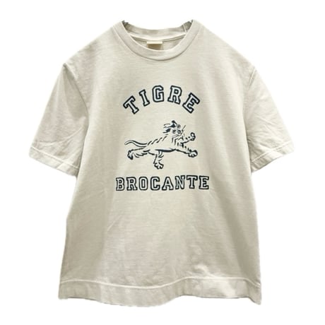 TIGRE BROCANTE 半袖T oyster