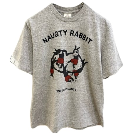 TIGRE BROCANTE ダンスナッティーショートスリーブT gray