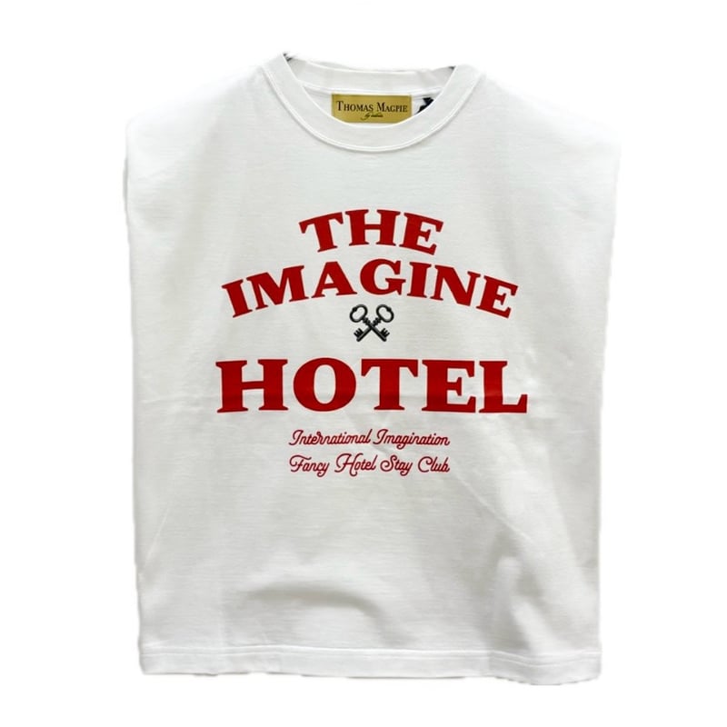 THOMAS MAGPIE ボックスベストT White | grasol Nagasaki  