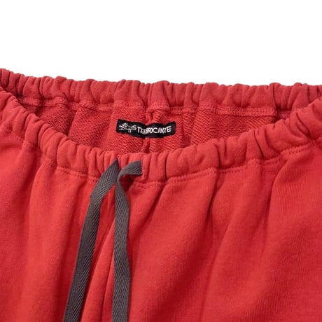 TIGRE BROCANTE 裏毛クルタパンツ　ダークオレンジ