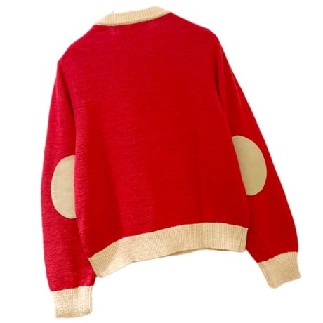 THOMAS MAGPIE ロゴニットプルオーバー　レッド