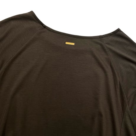 Praia 袖タックパフTシャツ - チャカーキ