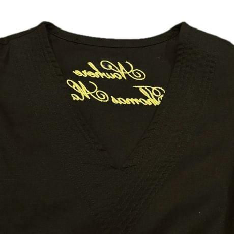 THOMAS MAGPIE | コットンリネンワンピース | 【Black】