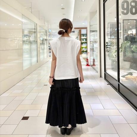 THOMAS MAGPIE ボックスベストT　White
