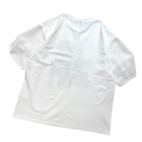 EimeeLaw    メッシュスリーブTシャツ    -ホワイト