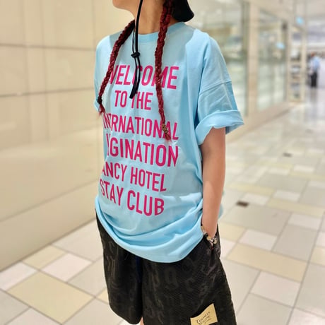 THOMAS MAGPIE ビックTシャツ　saxe