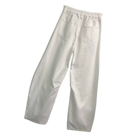 vent blanc+  10.5ozデニム カーヴィーパンツ  -ホワイト
