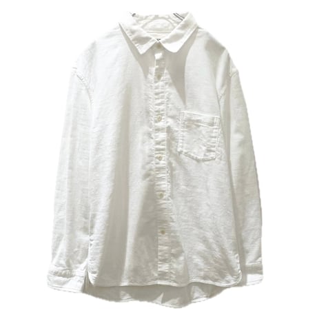 TIGREBROCANTE ライトオックスラウンドカラーベニスビーチシャツ　White