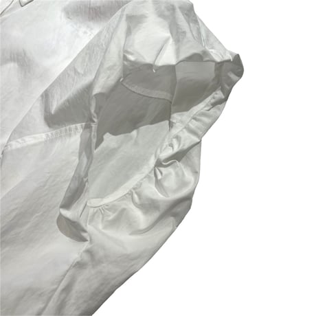 DignteCollier    ボリュームスリーブシャツ   -ホワイト