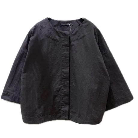 TIGREBROCANTE クルーネックジャケット  グレー