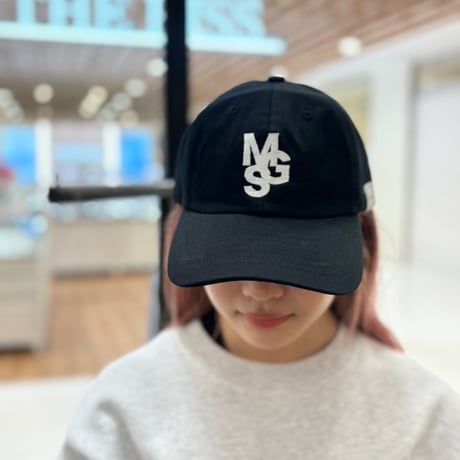 M53. MGS LOGO CAP  BLACK
