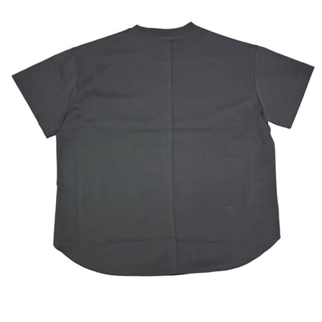 Dignite collier 裾切替 Tシャツ - チャコール