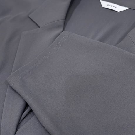 QTUME ストレッチジャケット　gray
