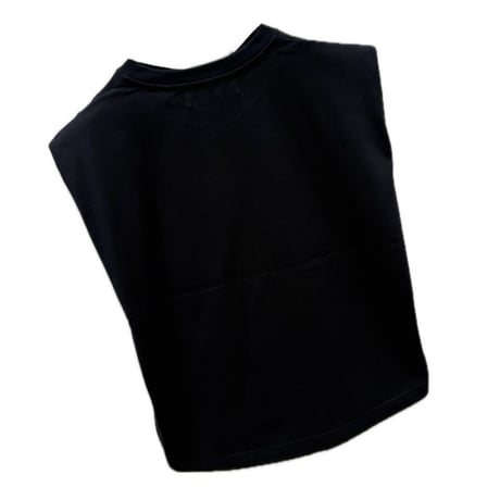 THOMAS MAGPIE ボックスベストT　Black