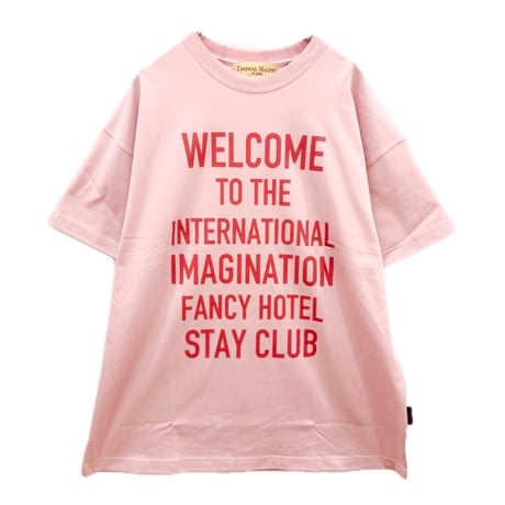THOMAS MAGPIE ビックTシャツ　pink