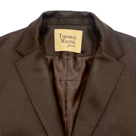 THOMAS MAGPIE バックライン 2ボタンジャケット