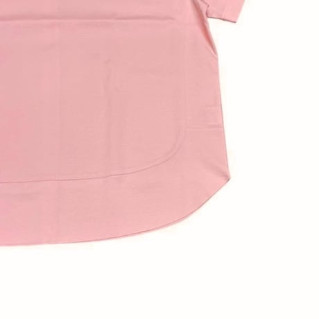 Dignite collier 裾切替 Tシャツ - ベビーピンク