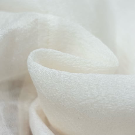 STELLA CIFFON ファインスパンオーガンザブルゾン　ivory