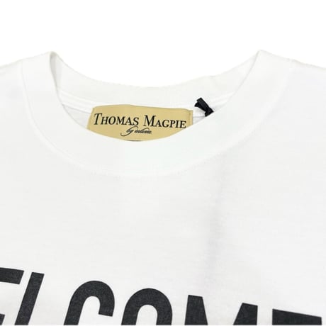 THOMAS MAGPIE ビックTシャツ　White