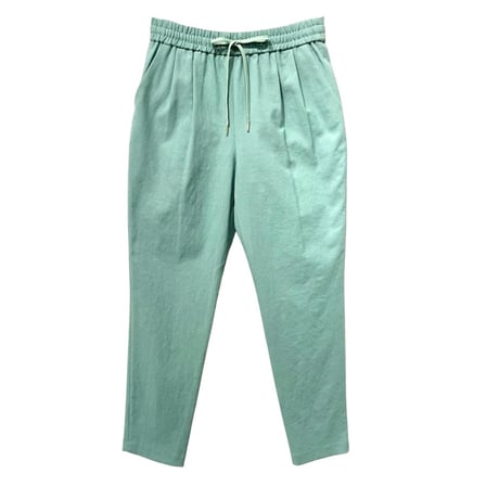 DONEEYU    ドライタンブラートラックパンツ      -ブルーグリーン