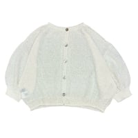 ATELIER SIX   7G抄繊糸天竺2WAYカーディガン - アイボリー