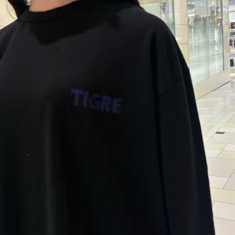 TIGRE BROCANTE Number８ベニスビーチ長袖T ブラック