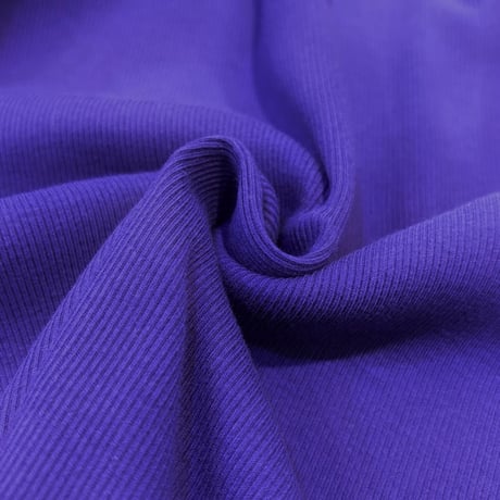 NUS | 五分袖リブカットソー | 【Purple】