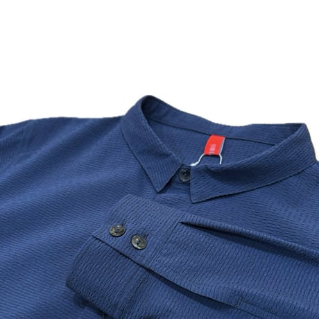 LIROMA シャツワンピース　navy