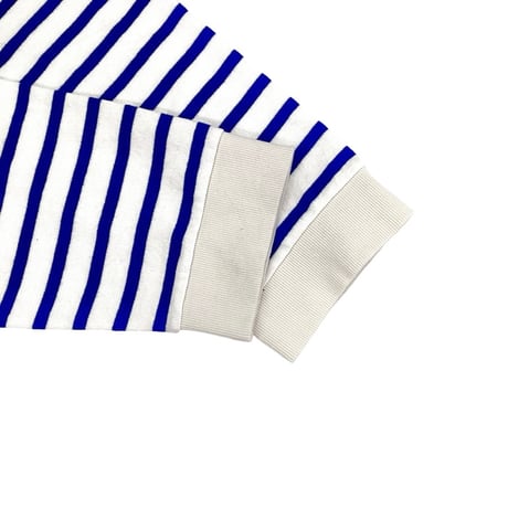 ventblanc  ボーダーカットソー  -ブルー