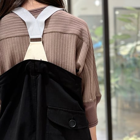 M53. (エムゴーサン) swedish cut and sew s/s pinkbrown