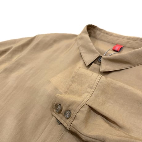 LIROMA シャツワンピース　brown