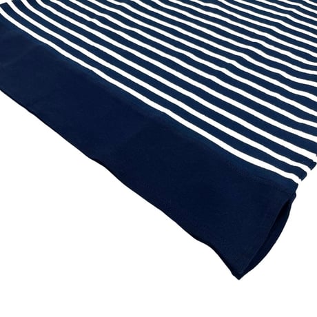 ventblanc   ボーダーカットソー  -ネイビー×ホワイト